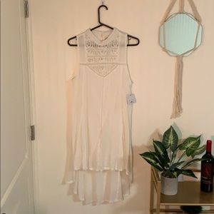 O’Neill • sleeveless high low shift dress